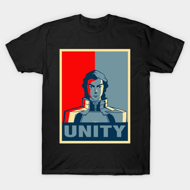 kuvira T-Shirt by corbinbacksunday